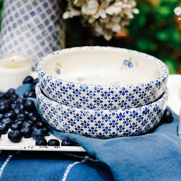 Preorder Blue Picnic Blueberry Pasta Bowl ships by July 1 2024