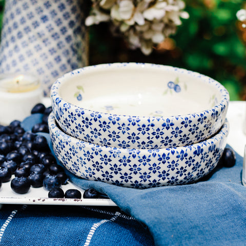 Blue Picnic Blueberry Pasta Bowl